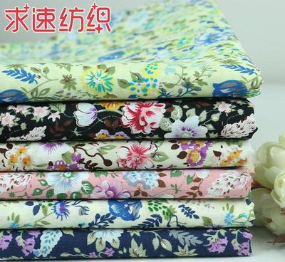 現(xiàn)貨批發(fā)全棉平紋133*72府綢面料 從里布到服裝面料的百變小碎花